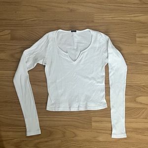 Brandy Melville All size fits all White long sleeve!